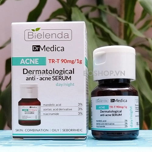 Serum Bielenda Dr Medica Anti-acne Dermatological giảm mụn, ngừa thâm ...