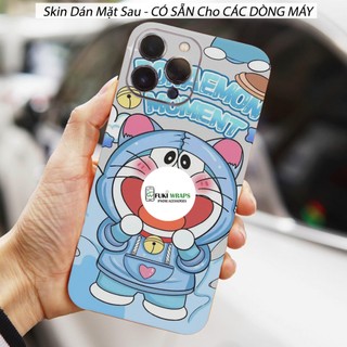 Tấm dán Skin Mặt Sau Doremon MS08 FULL VIỀN 15 pro max , 14 pro max , 13 pro max , 12 pro max , 11 pro max - FukiShop