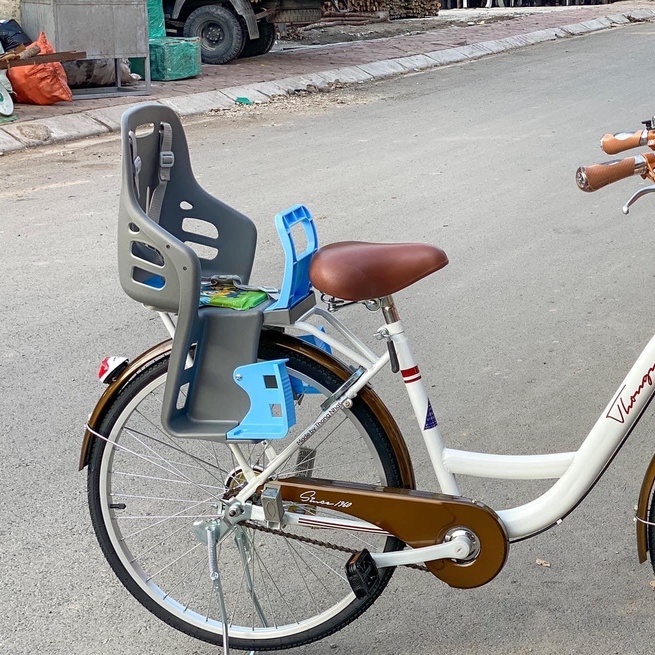 Ghế ngồi xe đạp cho trẻ em Việt Nhật-Cho bé từ 1 đến 5 tuổi-Đầy đủ phụ kiện lắp.