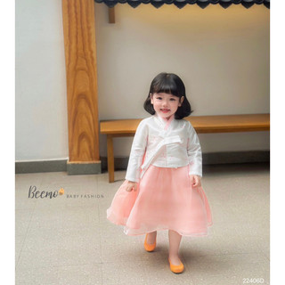 Váy Hanbok trung thu bé gái 1-6 tuổi ( 8-25kg) N035