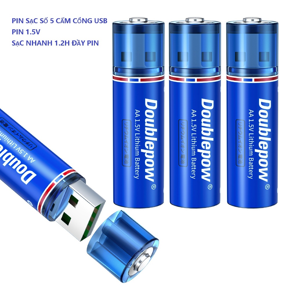 pin sạc aa 1.5v lithium cổng usb pin tiểu số 5- mã 1302 | Shopee Việt Nam