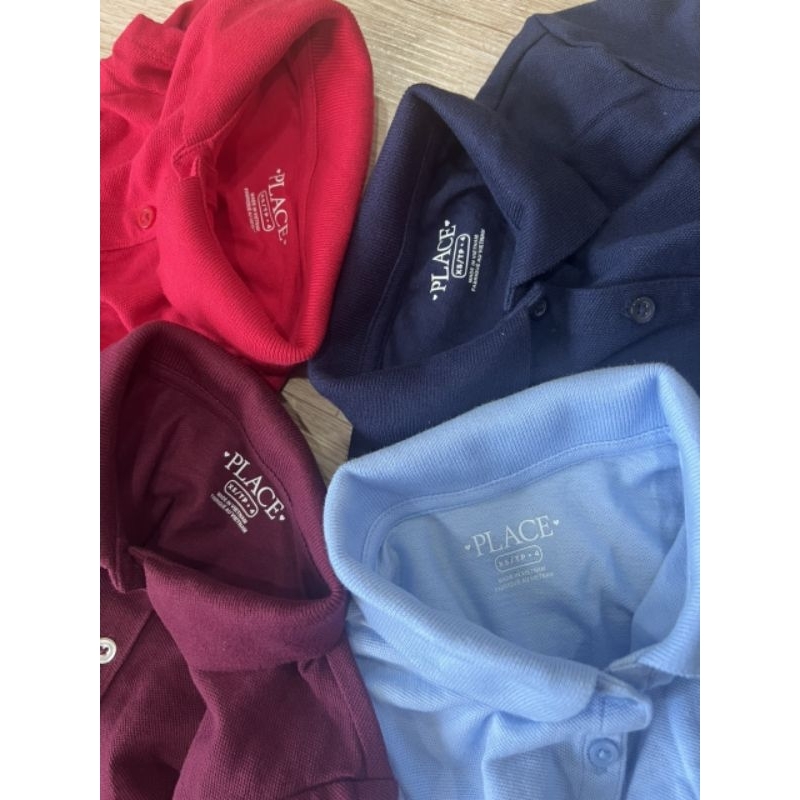 (Sale) Đầm Place* cổ polo bé gái size đại - dư xịn (18 -47kg)