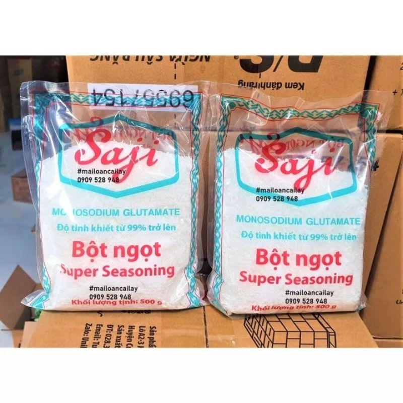 Bột ngọt Safi bịch 500g(Mì chính) | Shopee Việt Nam