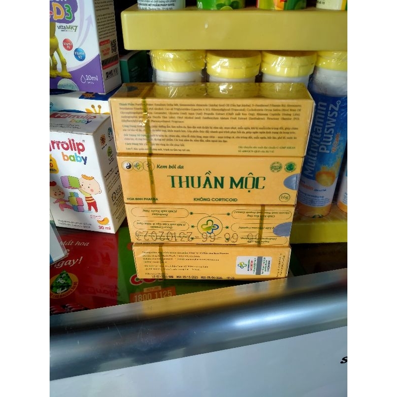 (mẫu mới tặng kèm 1 xịt khuẩn) Kem Bôi Da Liễu Thuần - Mộc tuýp 16g