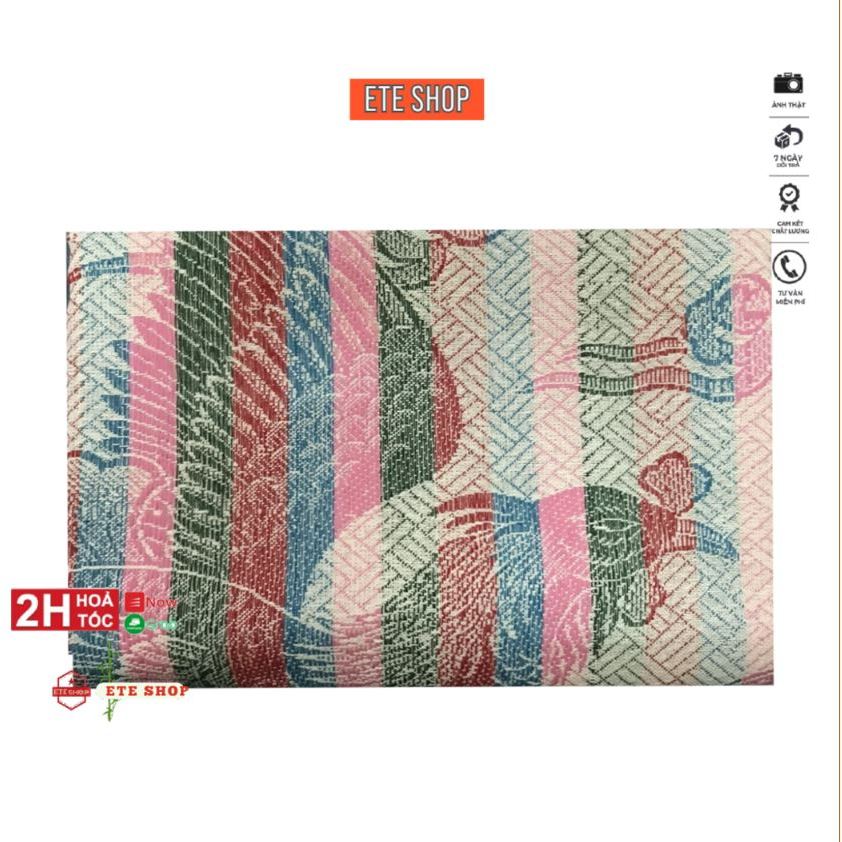 Chăn mền chỉ, mển cotton 100%, 1m5x1m9, cho người ngủ trưa văn phòng, chăn con công, long phụng