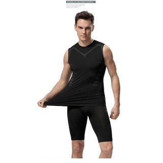 Áo Ba Lỗ Body Giữ Nhiệt Nam Họa Tiết Khỏe Khoắn, Áo Tank Top Nam Tập Gym, Chạy Bộ, Đá Bóng, Bóng Rổ, Đạp xe cho nam