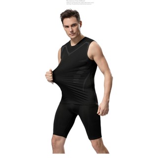 Áo Ba Lỗ Body Giữ Nhiệt Nam Họa Tiết Khỏe Khoắn, Áo Tank Top Nam Tập Gym, Chạy Bộ, Đá Bóng, Bóng Rổ, Đạp xe cho nam