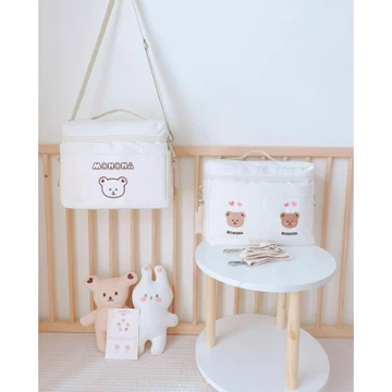 Túi Bỉm Sữa Monona, Balo BỈm Sữa Phong Cách Hàn Quốc, Thời Trang Cho Mẹ, Đựng Cả Thế Giới Cho Bé.