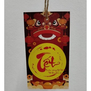 Thẻ treo giỏ quà tết (sét 20 thẻ)