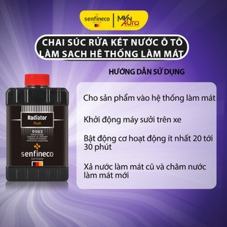 Chai súc rửa két nước làm sạch hệ thống làm mát Senfineco 9983 325ml radiator flush