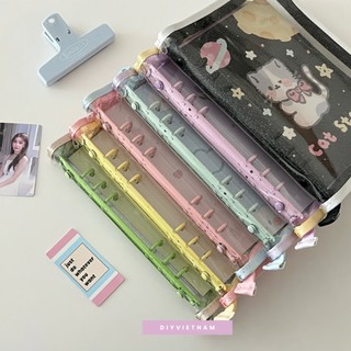 [KÈM GIẤY] VỎ PLANNER KIM TUYẾN DÂY KÉO HAI MÀU A5/A6