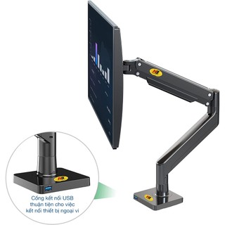 NB-G40/ EZ100 Giá Đỡ Màn Hình Máy Tính North Bayou 22 - 40 Inch,Trọng tải 15kg có cổng USB