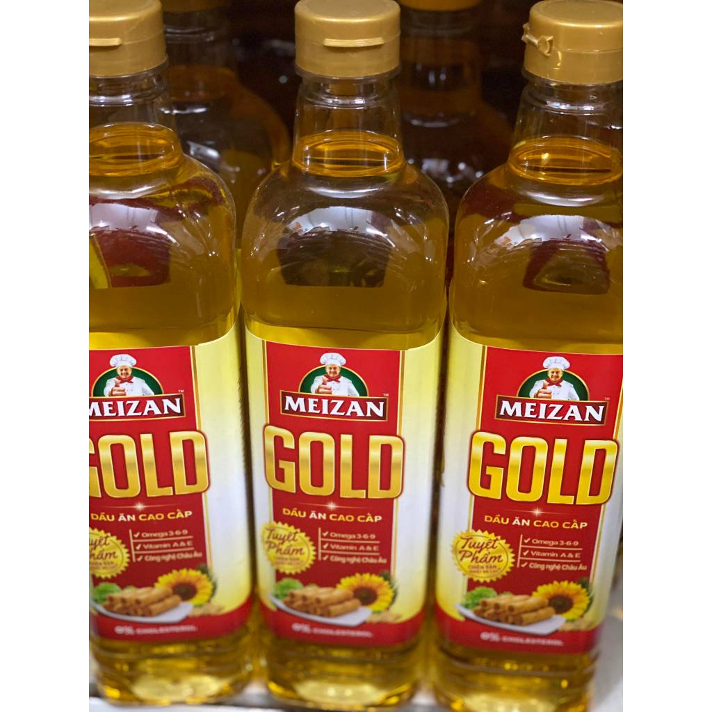 Dầu ăn cao cấp Meizan Gold chai 1 Lít | Shopee Việt Nam