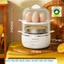 Nồi hấp lộc,hầm mini CHIGO 2, 3 tầng đa chức năng,dùng hấp trứng,bánh bao, rau củ, hải sản-cao cấp-chính hãng 2024