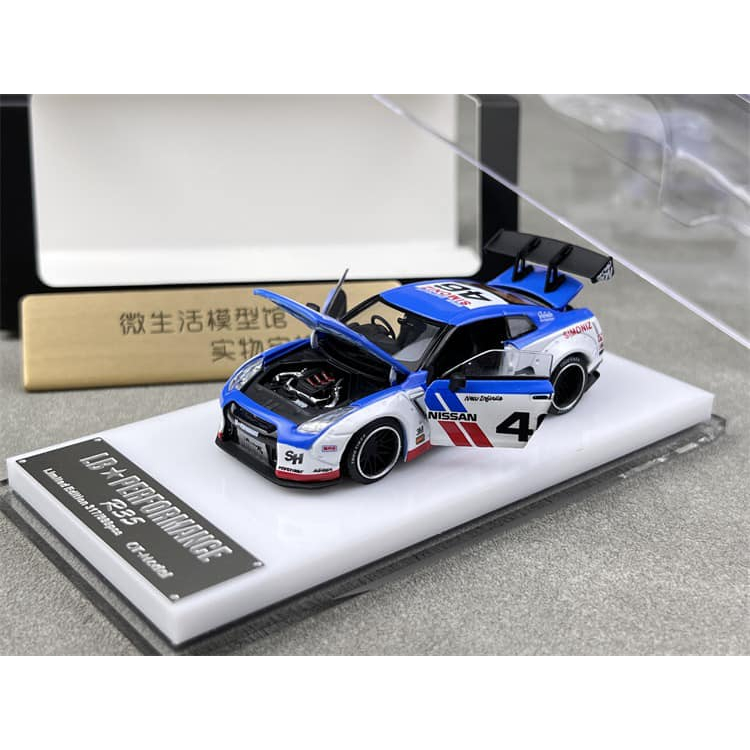MÔ HÌNH 1:64 OLD TIME - LBWK Nissan GT-R R35 LB 1.0 BRE 46# | Shopee ...