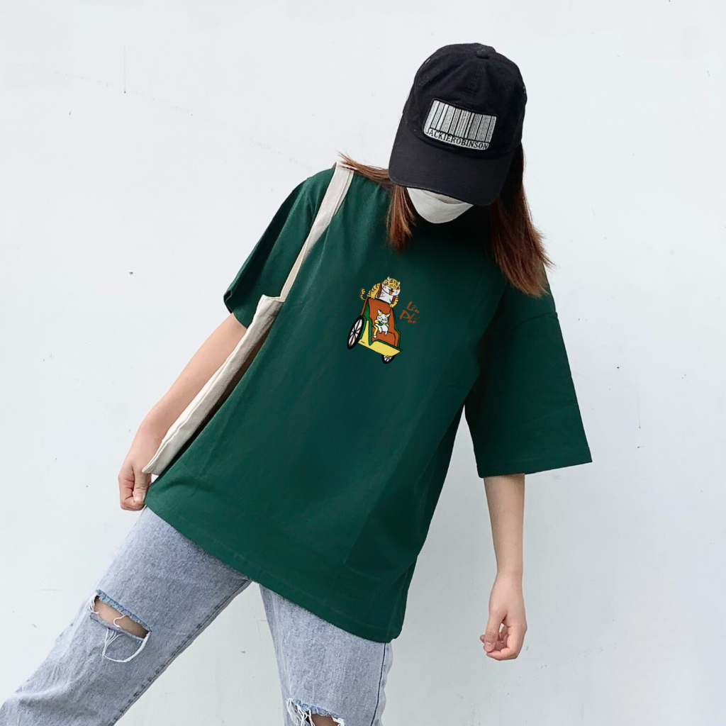Áo thun Oversize unisex nam nữ Goodore BST Đông Hồ Street mẫu Lên Phố chất liệu cotton 230gsm thoáng mát năng động
