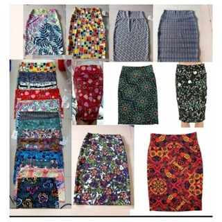 chân váy bút chì xuất khẩu thun xốp nhiều màu nhiều size LULAROE