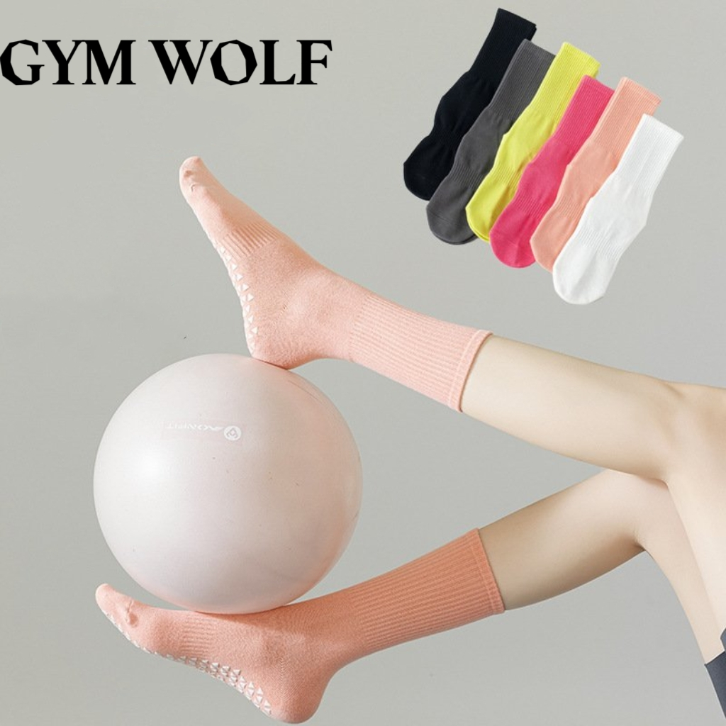 Vớ Tất YOGA chống trượt cao cổ 6 màu phong cách trẻ trung, năng động.