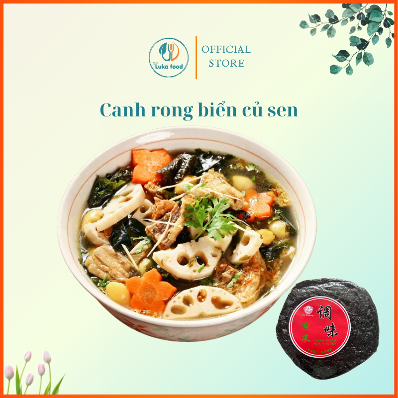 Rong Biển Nấu Canh Phúc Kiến 20g - Rong Mứt Khô Hàng Loại 1 Giòn Dai Sạch Cát, Nấu Nhanh 2 Phút Luka Food