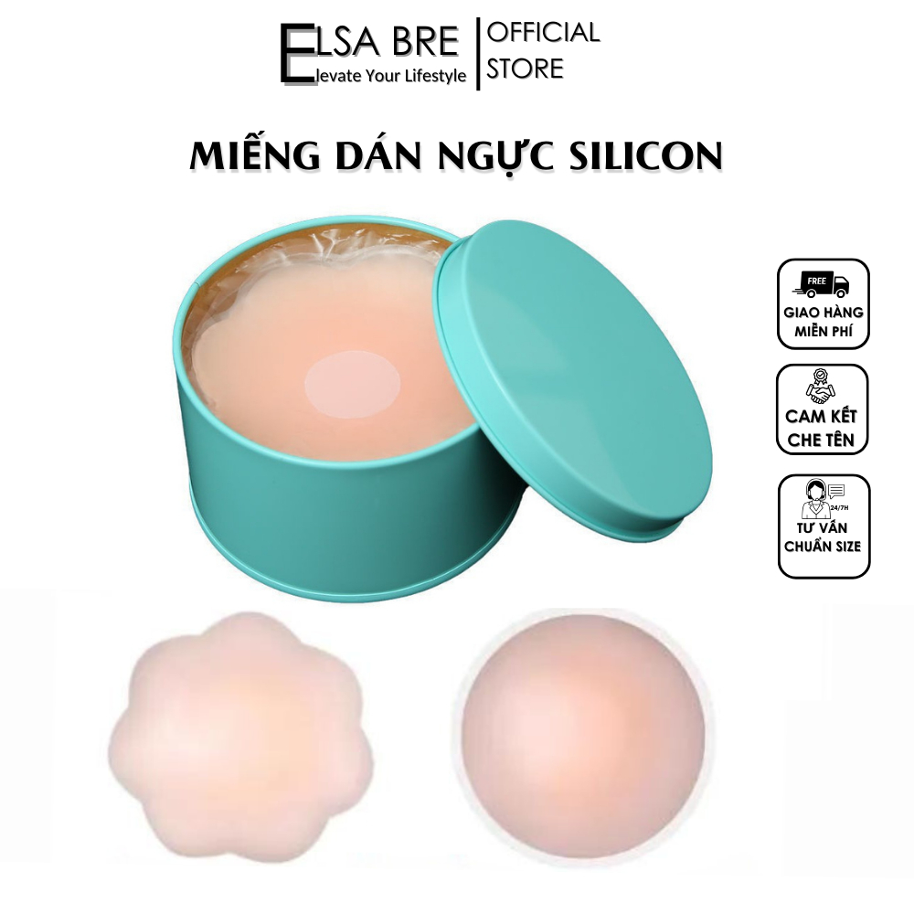 Hộp 5 Đôi Dán Đầu Ti Silicon Siêu Mềm, áo ngực miếng dán ngực | Shopee ...