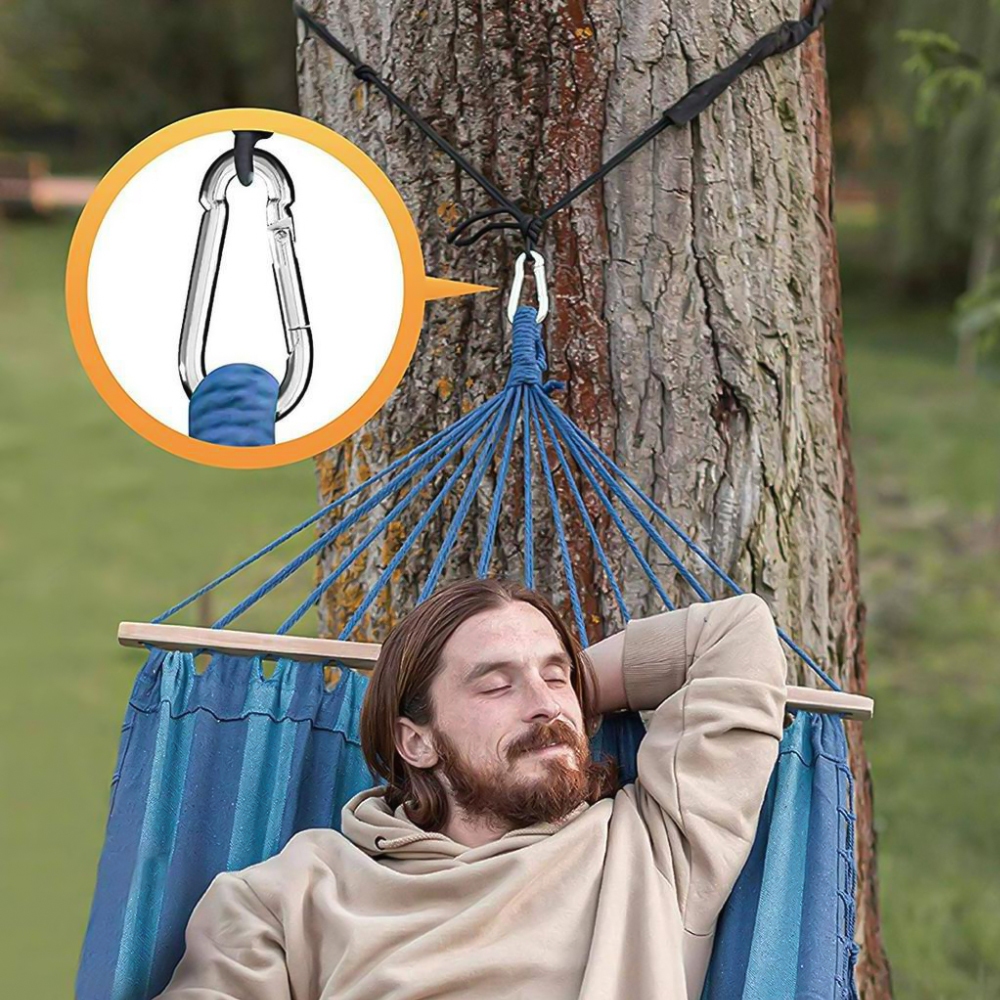 Móc Inox304 Carabiner BBkids, Móc Khóa Gài, An Toàn, Móc Khóa Đa Năng, - Chất Liệu Chống Gỉ - BB008