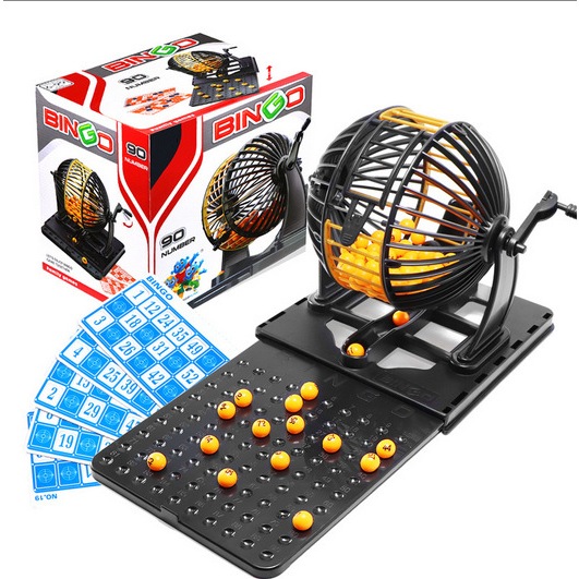 Bộ Đồ Chơi Lô Tô Loto Bingo Cao Cấp Dành Cho Bé