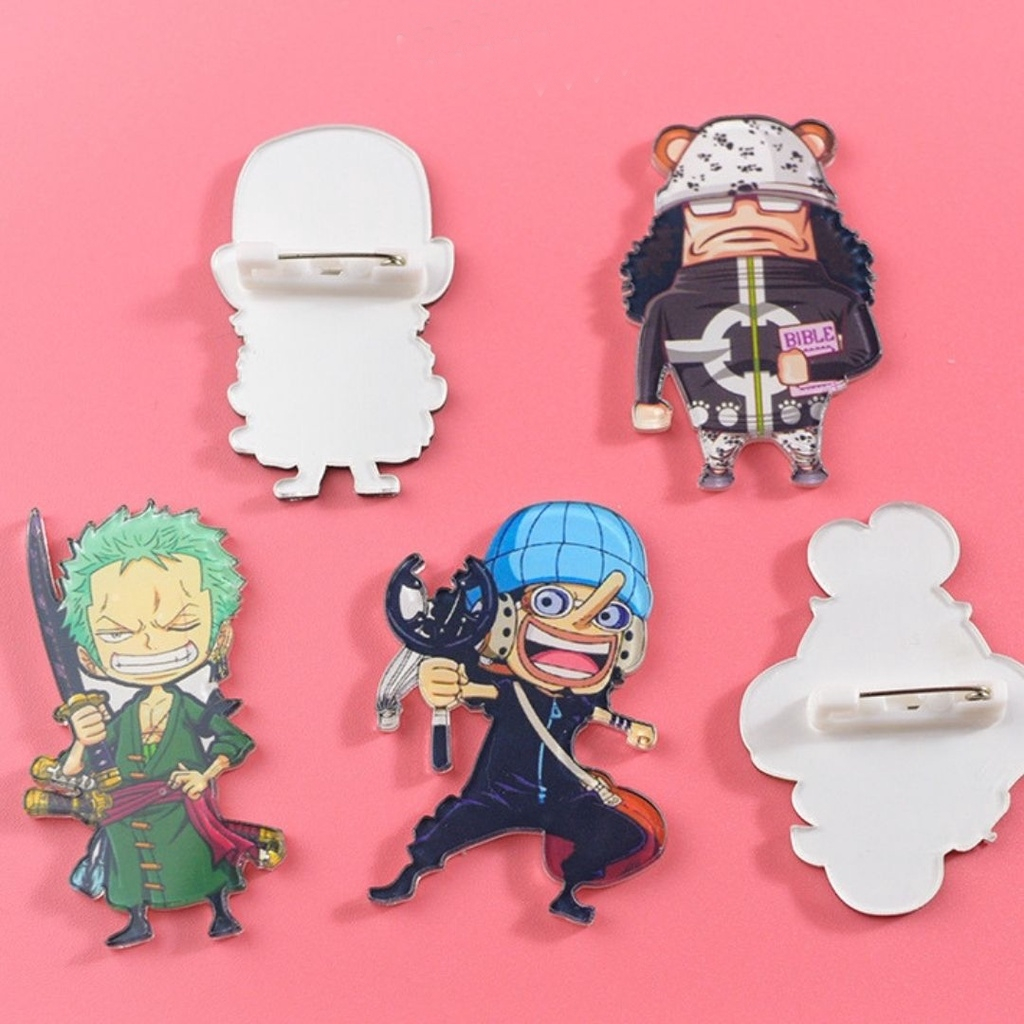 SET10 Ghim Cài Balo Ghim Cài Quần Áo, Huy Hiệu Cài Balo Anime Cute ...