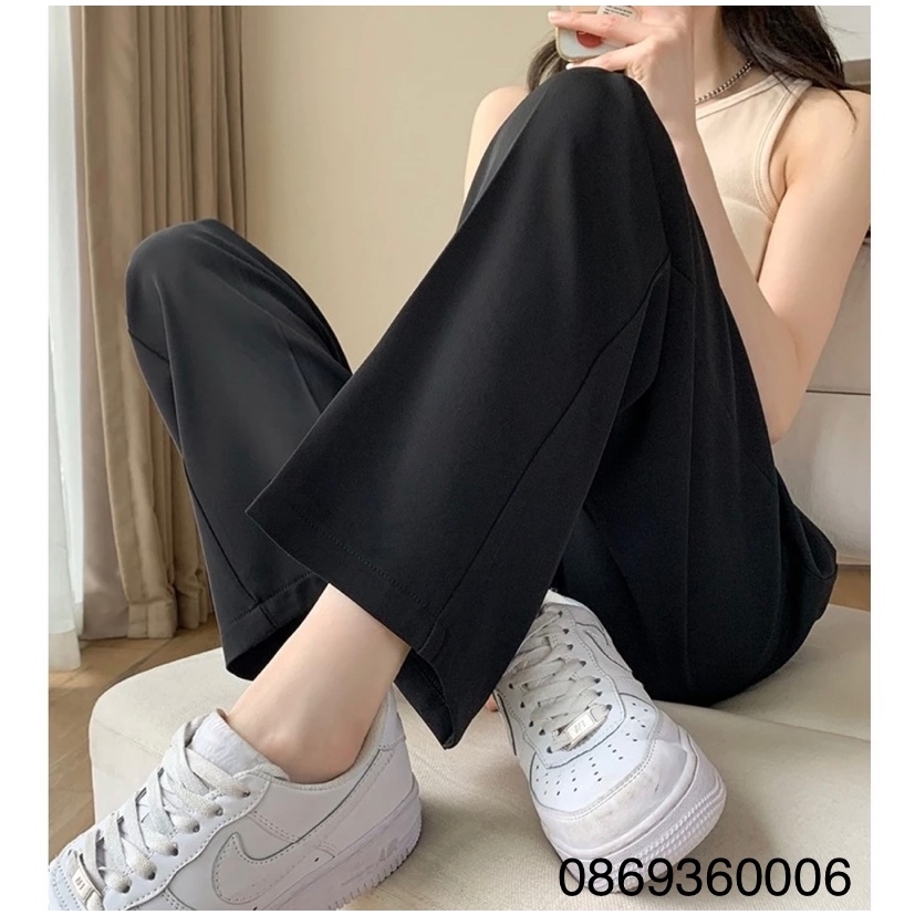 QUẦN ỐNG RỘNG CẠP CHUN CHẤT RUBY CAO CẤP