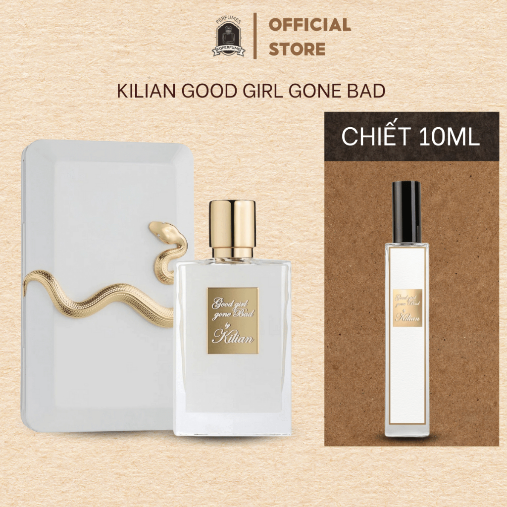 Nước hoa nữ rắn trắng Kilian good girl gone bad mẫu thử 10ml dịu dàng ...