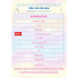 Combo-250ml Trà Lên Men Kombucha