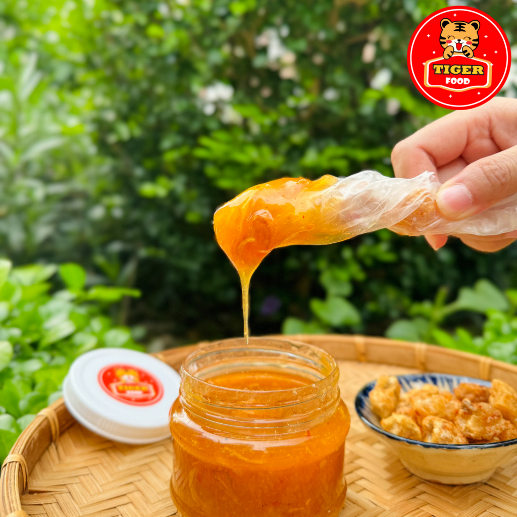 Sốt muối béo 200g TIGER FOOD - Sốt bơ trứng muối hũ 200g bán lẻ không kèm  topping