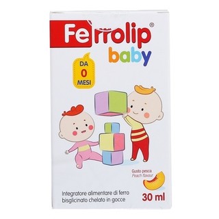 Sắt Hữu Cơ cho bé Ferrolip Baby 30ml không tanh, dễ uống và giúp hạn chế tối đa táo ở trẻ