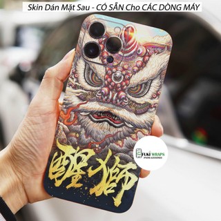 Tấm dán Skin Mặt Sau Kỳ Lân MS05 FULL VIỀN 15 pro max , 14 pro max , 13 pro max , 12 pro max , 11 pro max - FukiShop