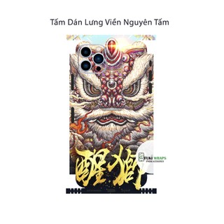 Tấm dán Skin Mặt Sau Kỳ Lân MS05 FULL VIỀN 15 pro max , 14 pro max , 13 pro max , 12 pro max , 11 pro max - FukiShop