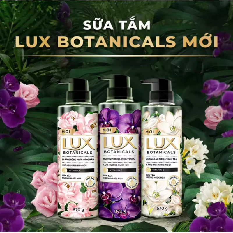 Sữa Tắm Lux Hương Nước Hoa 570G