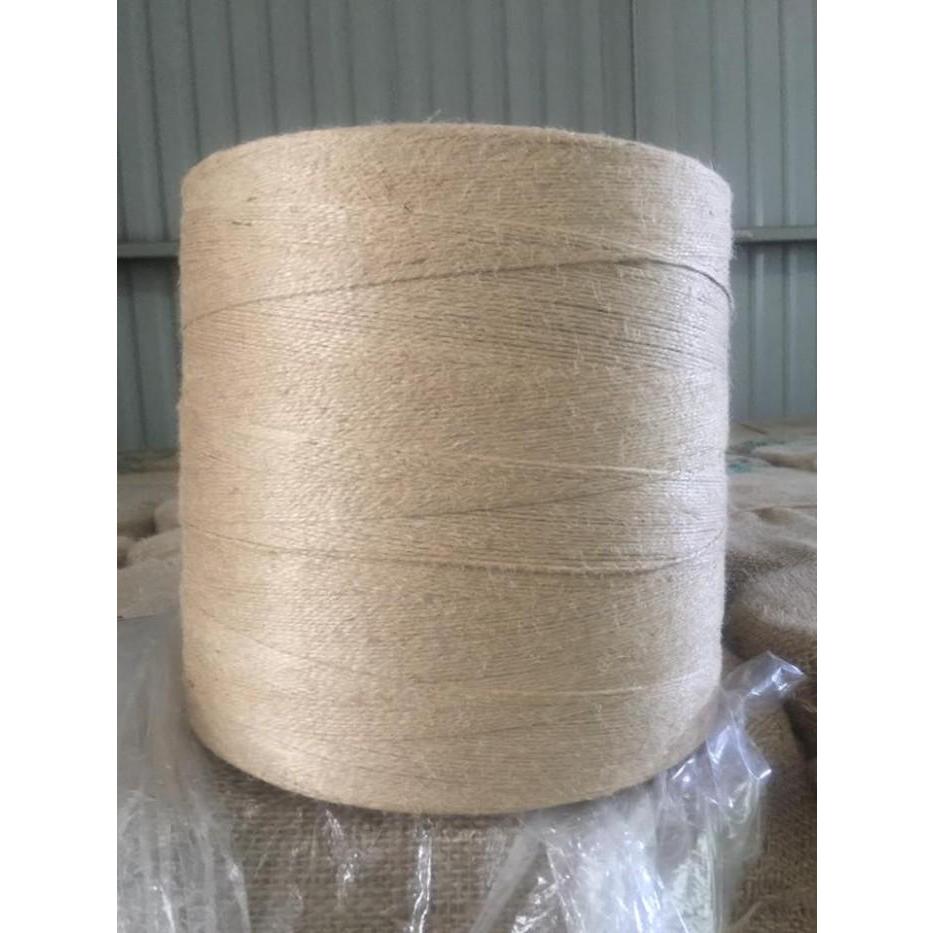 Dây bố, dây đay cuốn rơm, dây thừng trang trí hanmade sợi 1,5mm cuộn ...