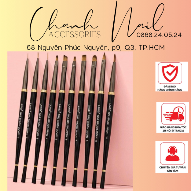 Bộ CỌ Nail LAWEI 10 Cây Cơ Bản Shopee Việt Nam
