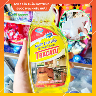 Bình xịt nước lau bếp Tracatu siêu sạch - siêu nhanh 500ml