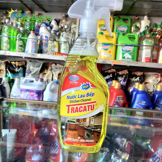 Bình xịt nước lau bếp Tracatu siêu sạch - siêu nhanh 500ml