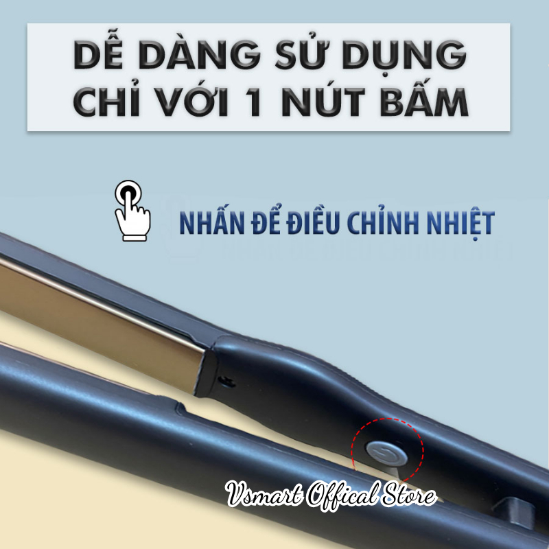 Máy duỗi tóc Kemei KM-2513, Máy là ép tóc 4 mức nhiệt phù hợp với mọi loại tóc bảng nhiệt phủ gốm dùng là tóc, uốn sóng