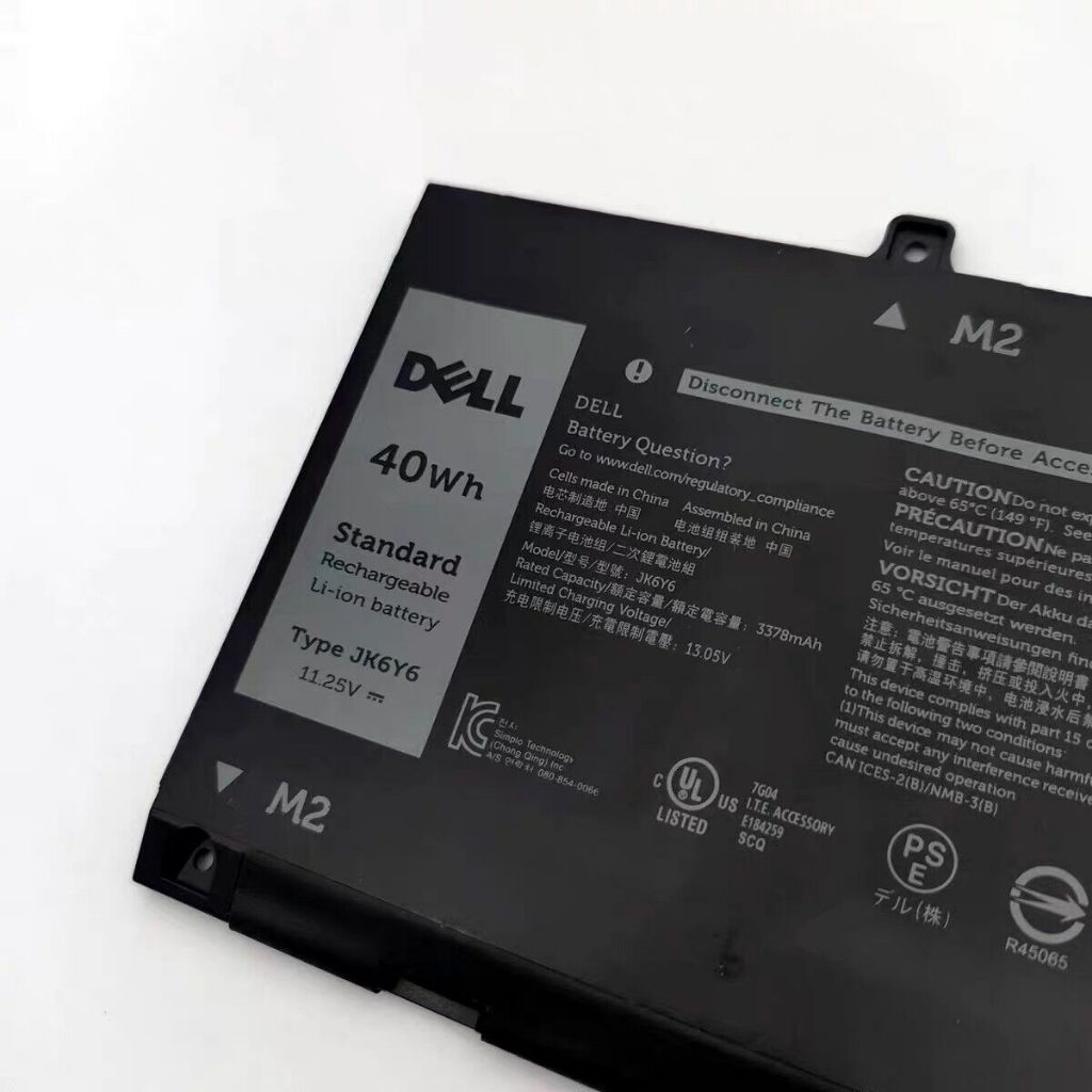 Pin Dell Latitude 3410 40WH JK6Y6 3510 Vostro 5300 5401 5402 5501 5502, Inspiron 5300 5400 5401 5402 5408 5409 H5CKD