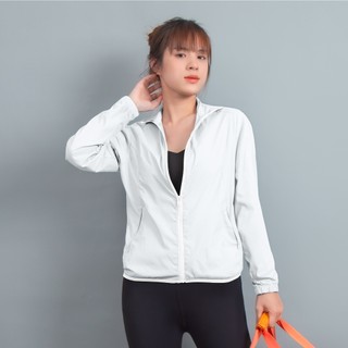 Áo Khoác thể thao Gladimax  AKGR001 Running cổ trụ 1 lớp tránh nắng, cản gió, trượt nước hiệu quả