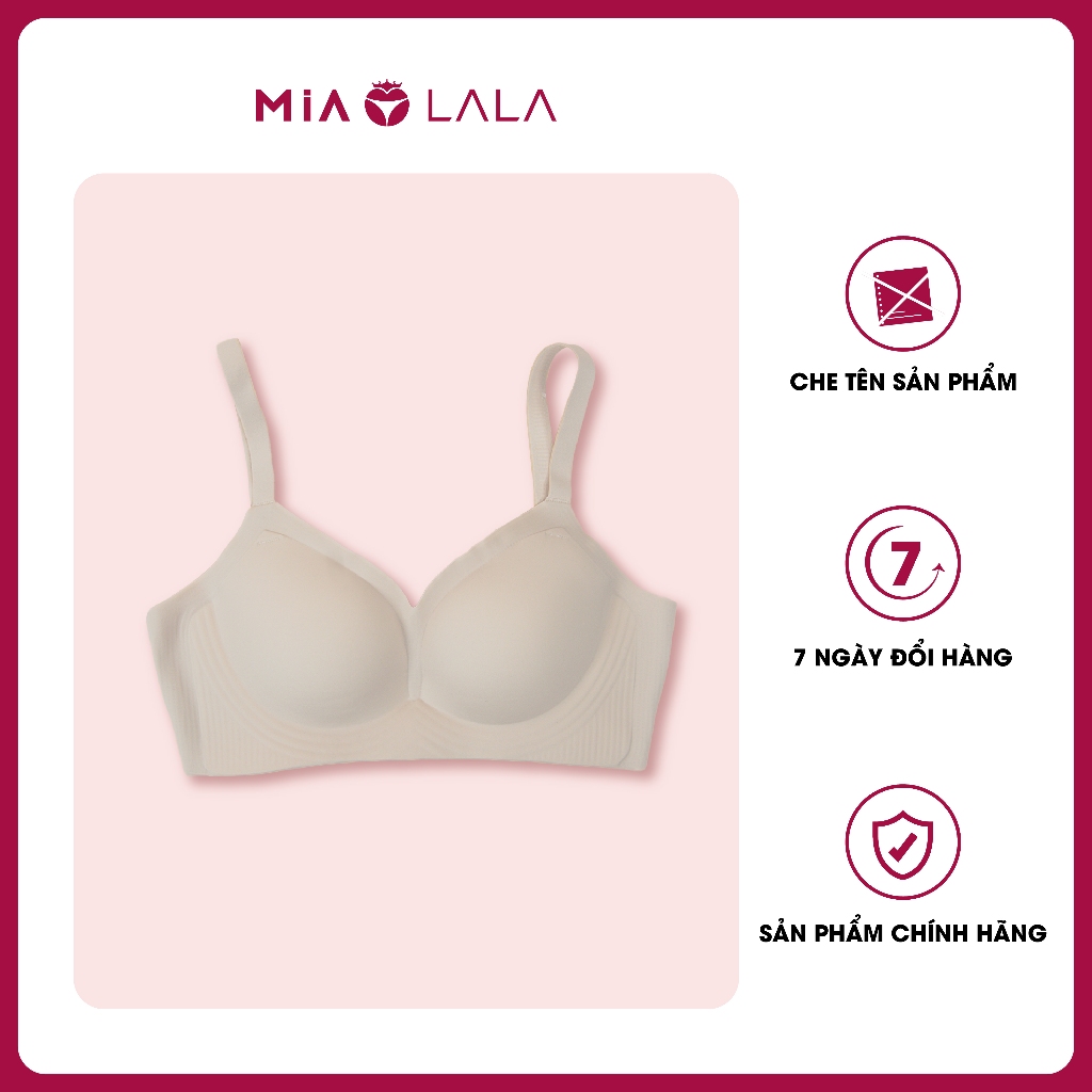 Áo ngực Push up su đúc không gọng đệm 3cm siêu nâng đẩy MIALALA 3368 FAL02073368