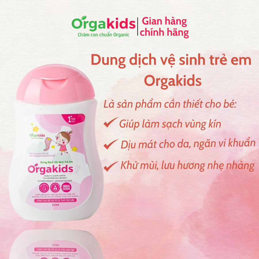 Sử dụng Lọ Dung Dịch Vệ Sinh Trẻ Em trong đời sống