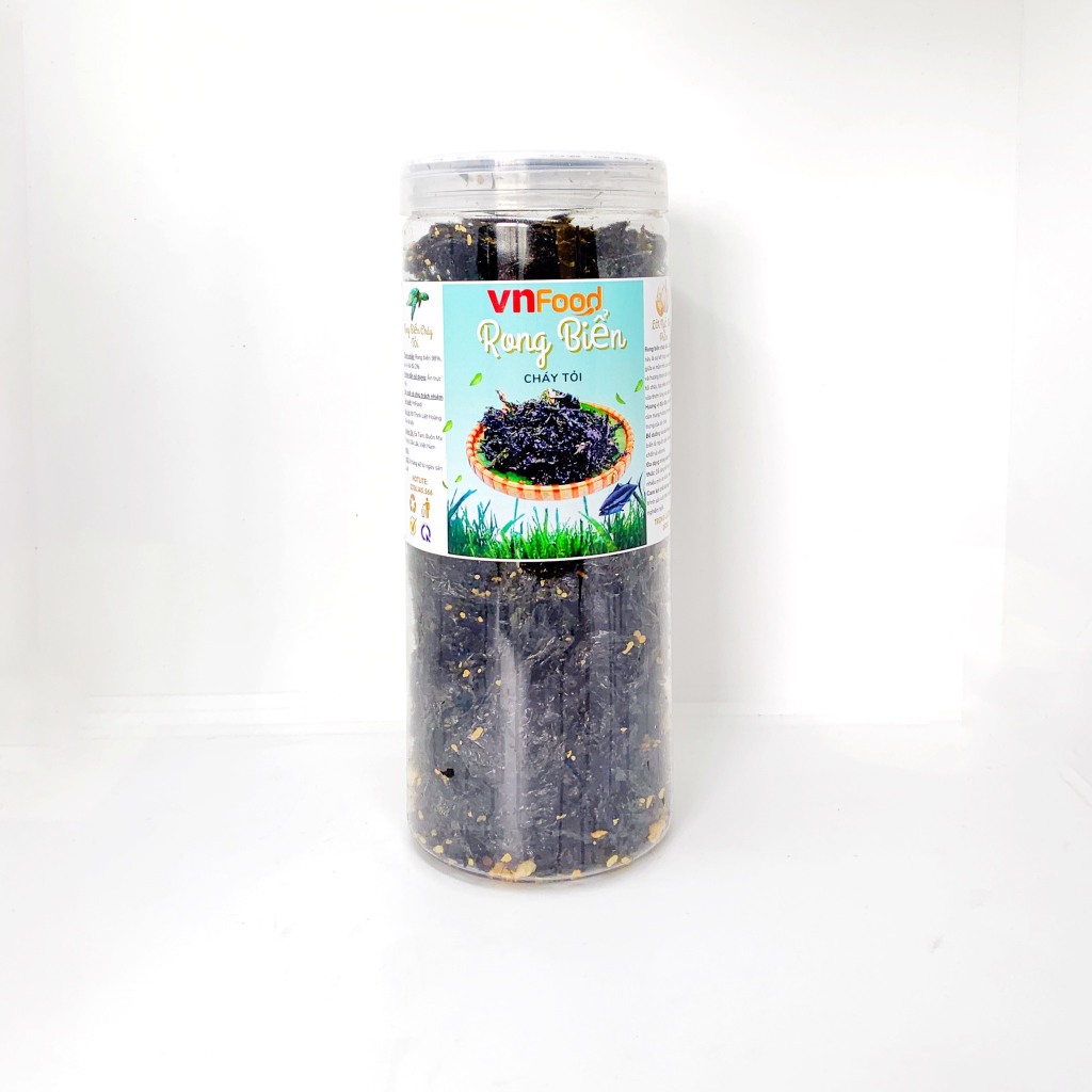 Rong Biển Cháy Tỏi 200-250Gr Rong Biển Sấy Giòn | Anh Béo VNFoods