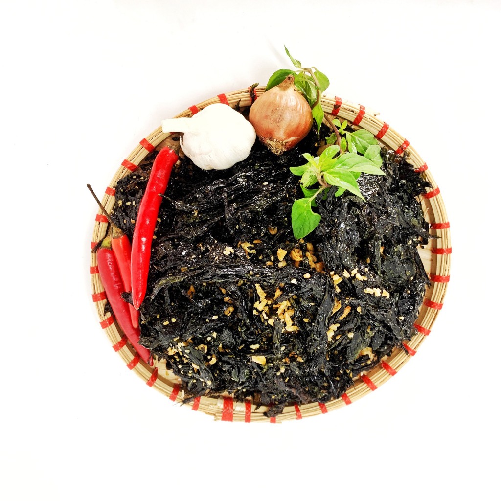 Rong Biển Cháy Tỏi 200-250Gr Rong Biển Sấy Giòn | Anh Béo VNFoods