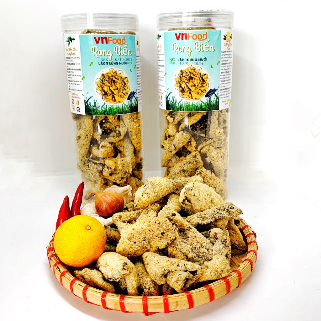 Rong Biển Lắc Trứng Muối 200-250Gr Rong Biển Trứng Muối | Anh Béo VNFoods
