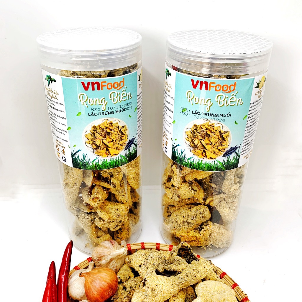 Rong Biển Lắc Trứng Muối 200-250Gr Rong Biển Trứng Muối | Anh Béo VNFoods