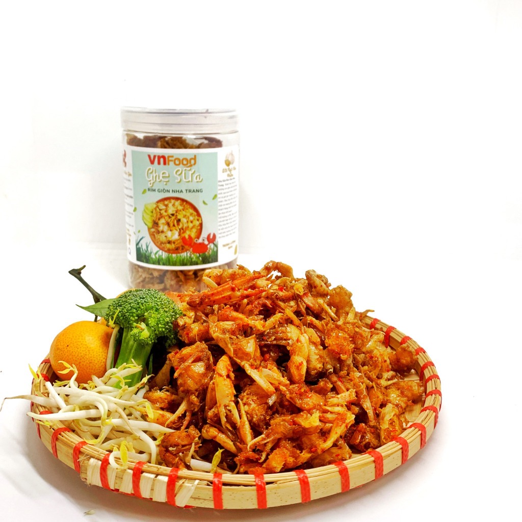 Ghẹ Sữa Rim Giòn Nha Trang 200-500Gr Ghẹ Sữa Rim Gia Vị | Anh Béo VNFoods
