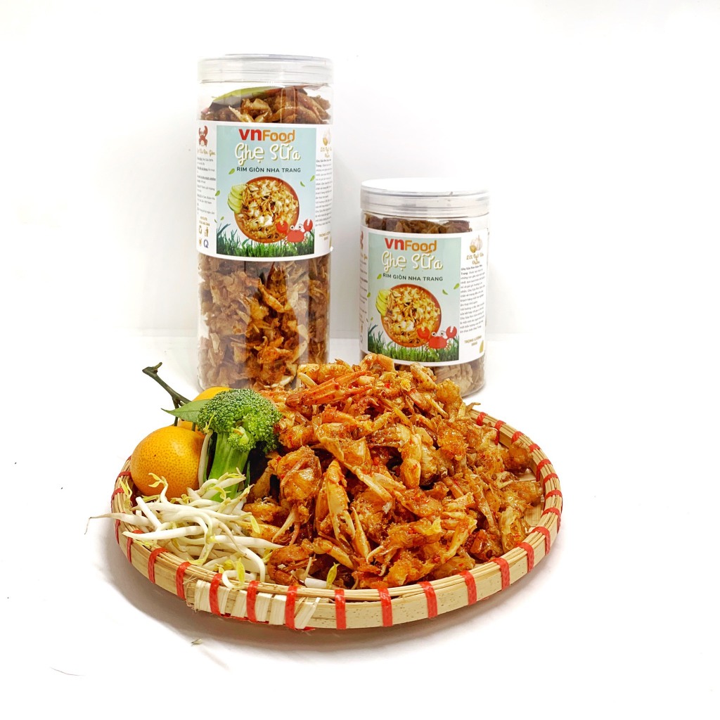 Ghẹ Sữa Rim Giòn Nha Trang 200-500Gr Ghẹ Sữa Rim Gia Vị | Anh Béo VNFoods